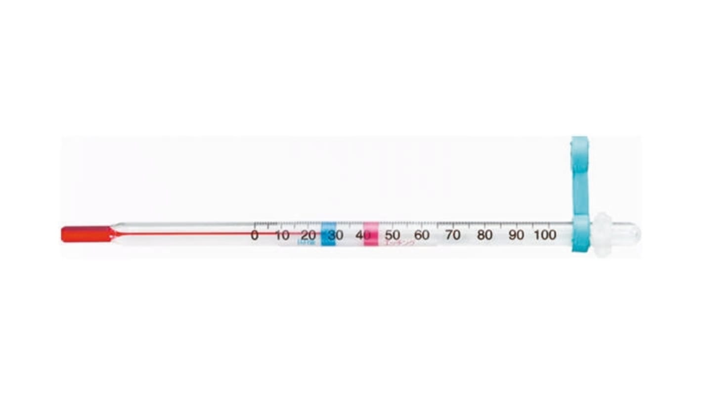 Sunhayato Glass Thermometer, +100 °C max