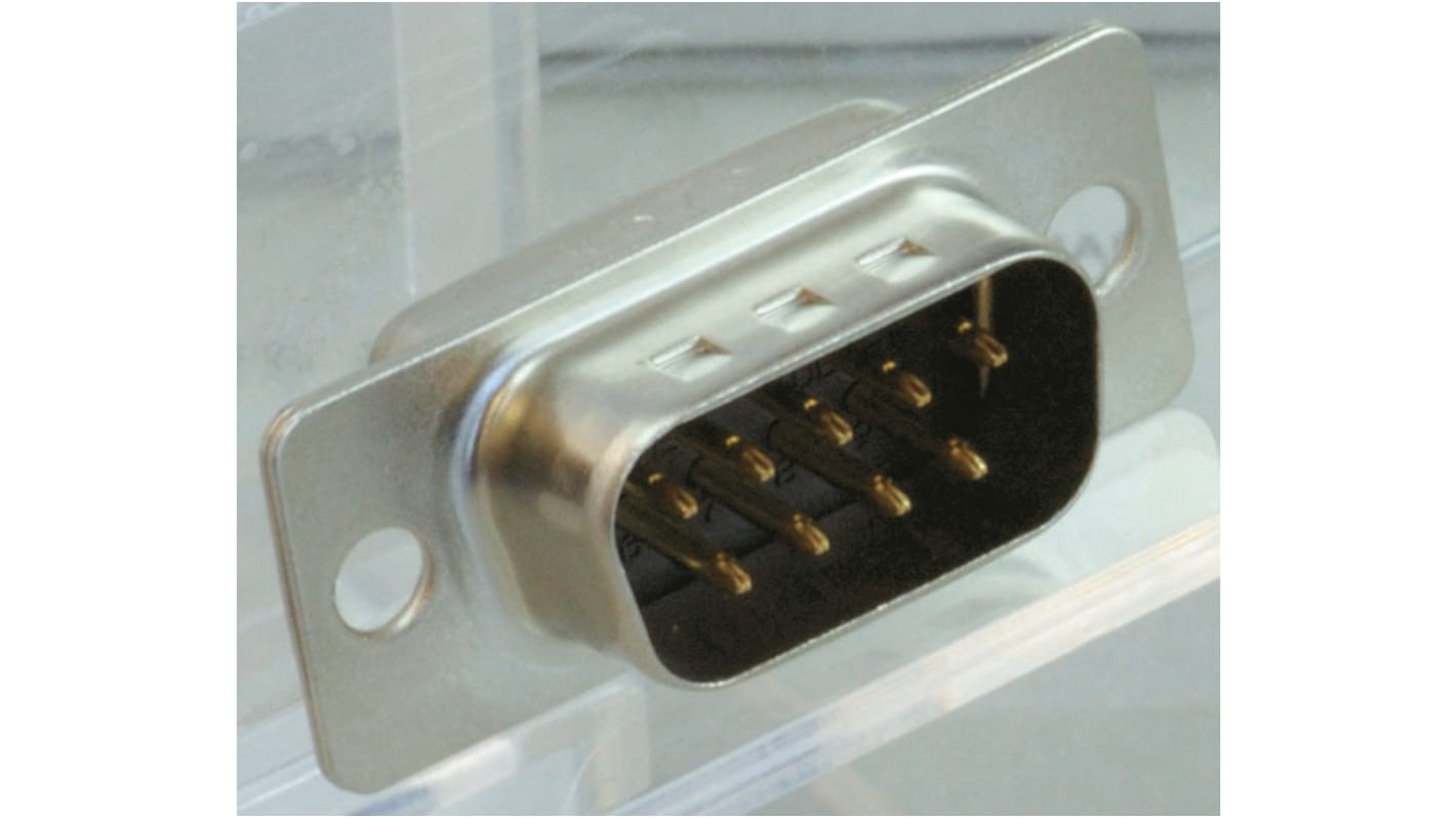 JAE 9 Way Cable Mount D-sub Connector Plug