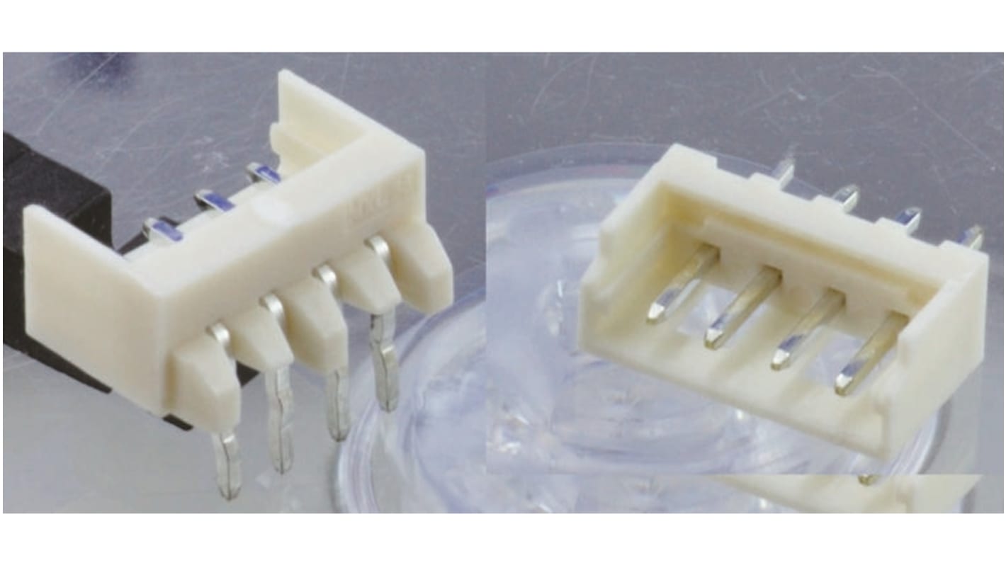 Molex 53253 Series Straight Through Hole PCB Header, 8 Contact(s), 2.0mm Pitch, 1 Row(s), Shrouded