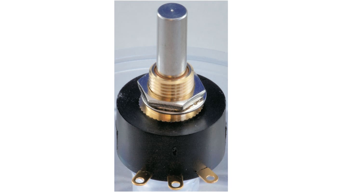 Nidec Components, Tafelmontage  Dreh Leitplastik-Potentiometer 5kΩ ±20% / 1/2W, Schaft-Ø 6 mm