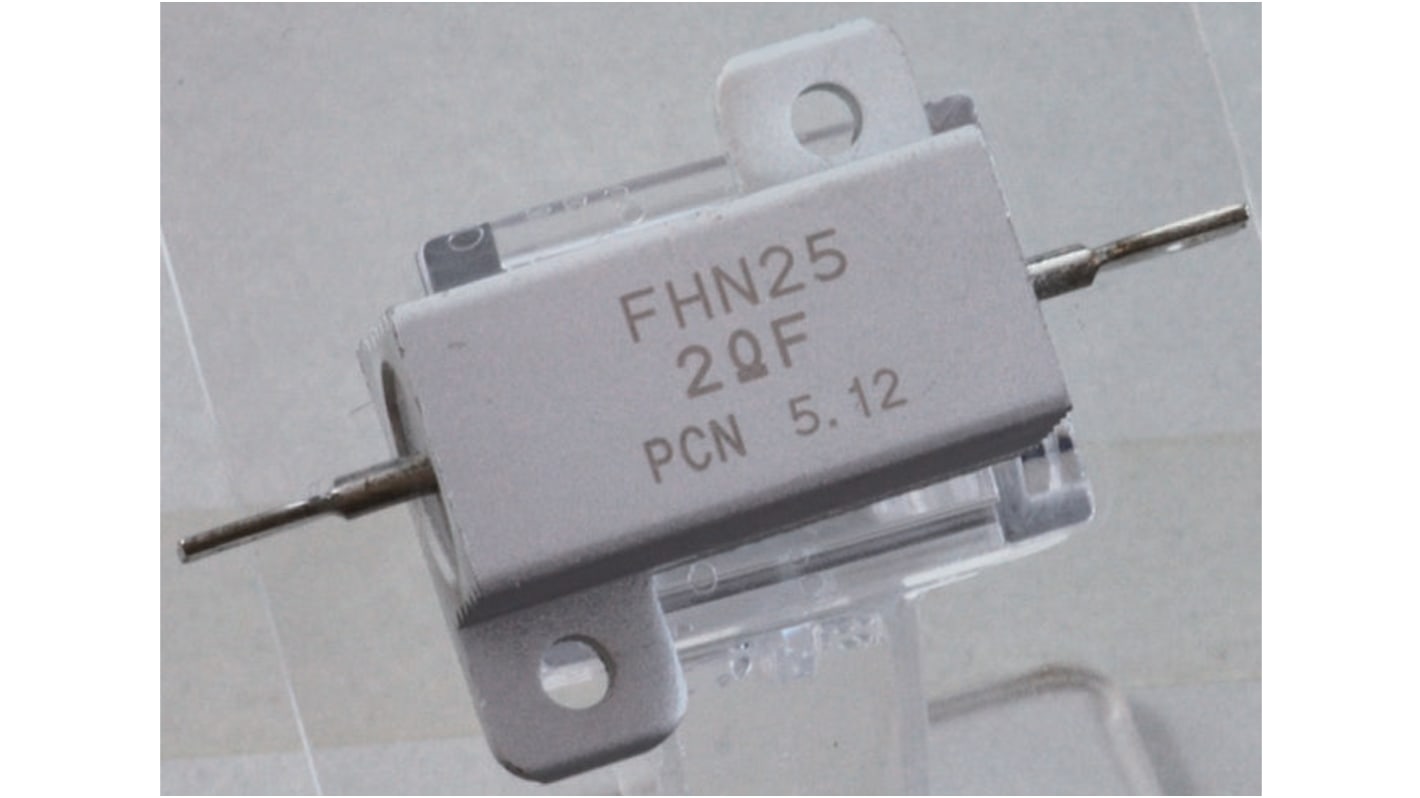 PCN, 100Ω 20W Wire Wound Chassis Mount Resistor FHN25 100OHMF ±1%