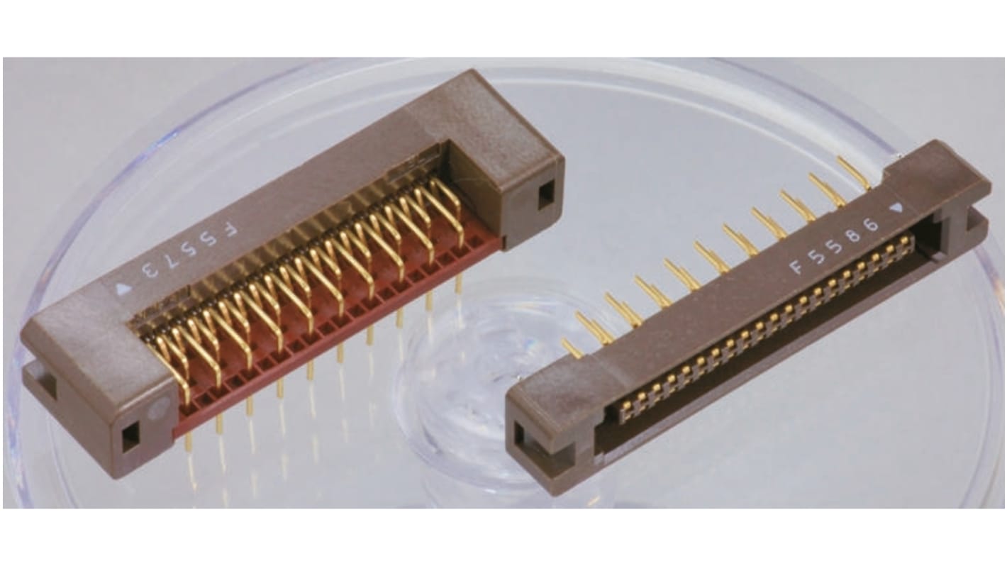 KEL Corporation 8931E Series Straight Through Hole PCB Header, 68 Contact(s), 1.27mm Pitch, 2 Row(s), Shrouded