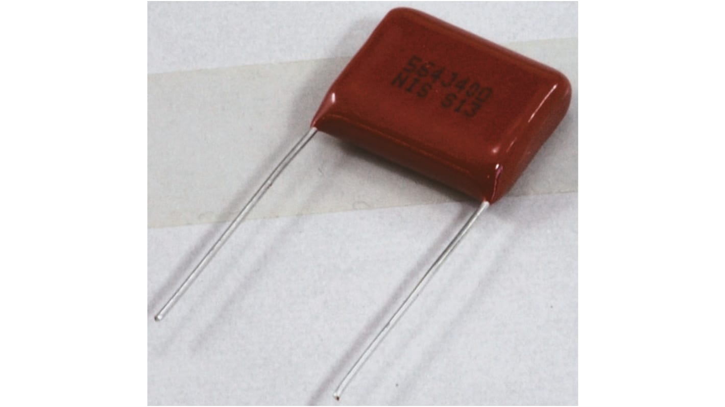 NISSEI MMX Polyester Film Capacitor, 250V dc, ±10%, 330nF, Through Hole