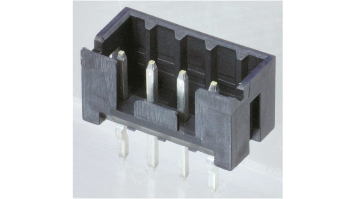 Hirose DF3 Series Straight Through Hole PCB Header, 6 Contact(s), 2.0mm Pitch, 1 Row(s), Shrouded