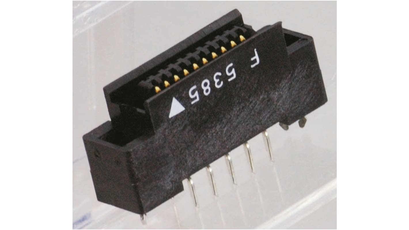 KEL Corporation 8800 Series Straight Through Hole PCB Header, 40 Contact(s), 1.27mm Pitch, 2 Row(s)