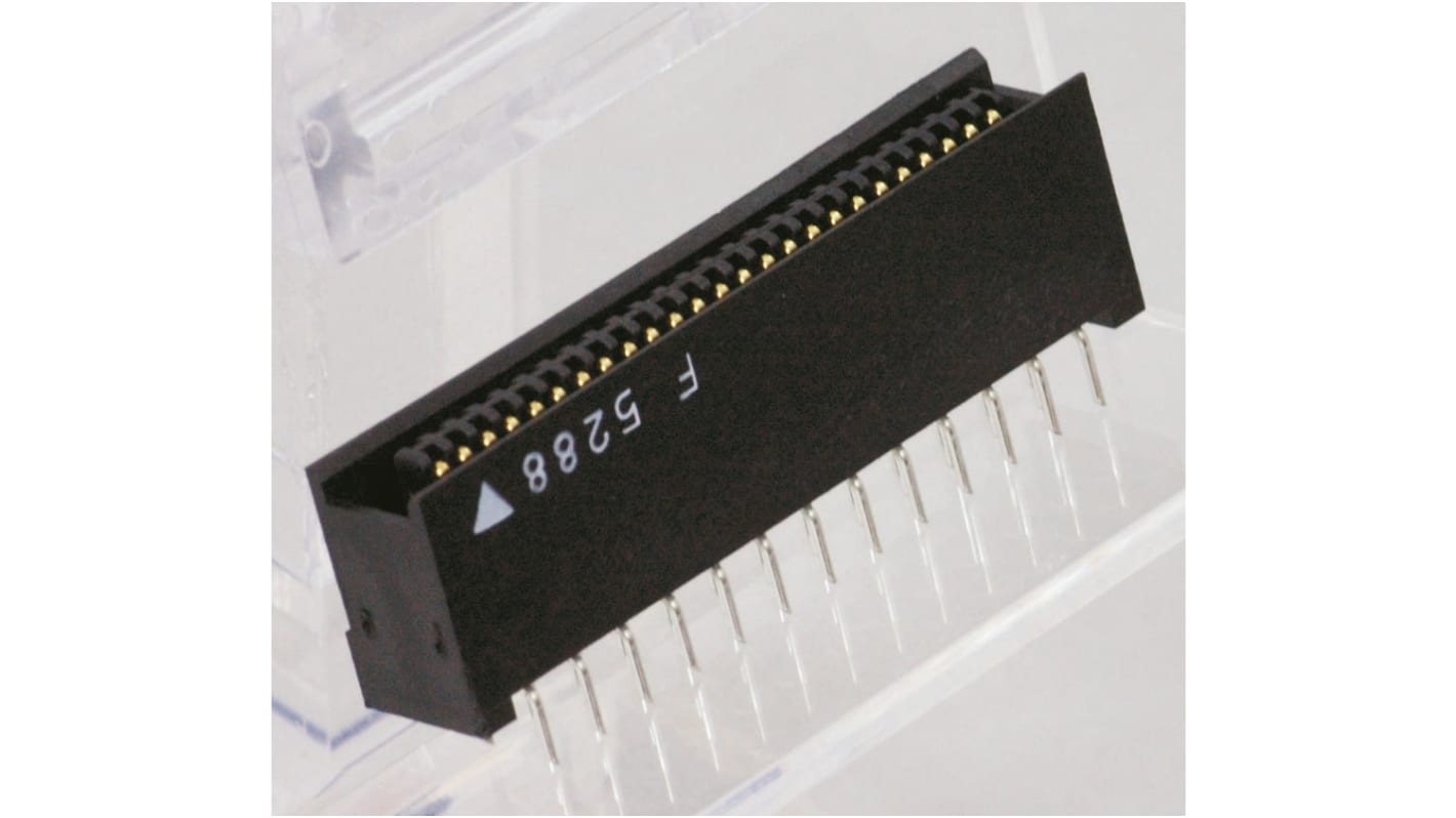 KEL Corporation 8800 Series Straight Through Hole PCB Header, 40 Contact(s), 1.27mm Pitch, 2 Row(s), Shrouded