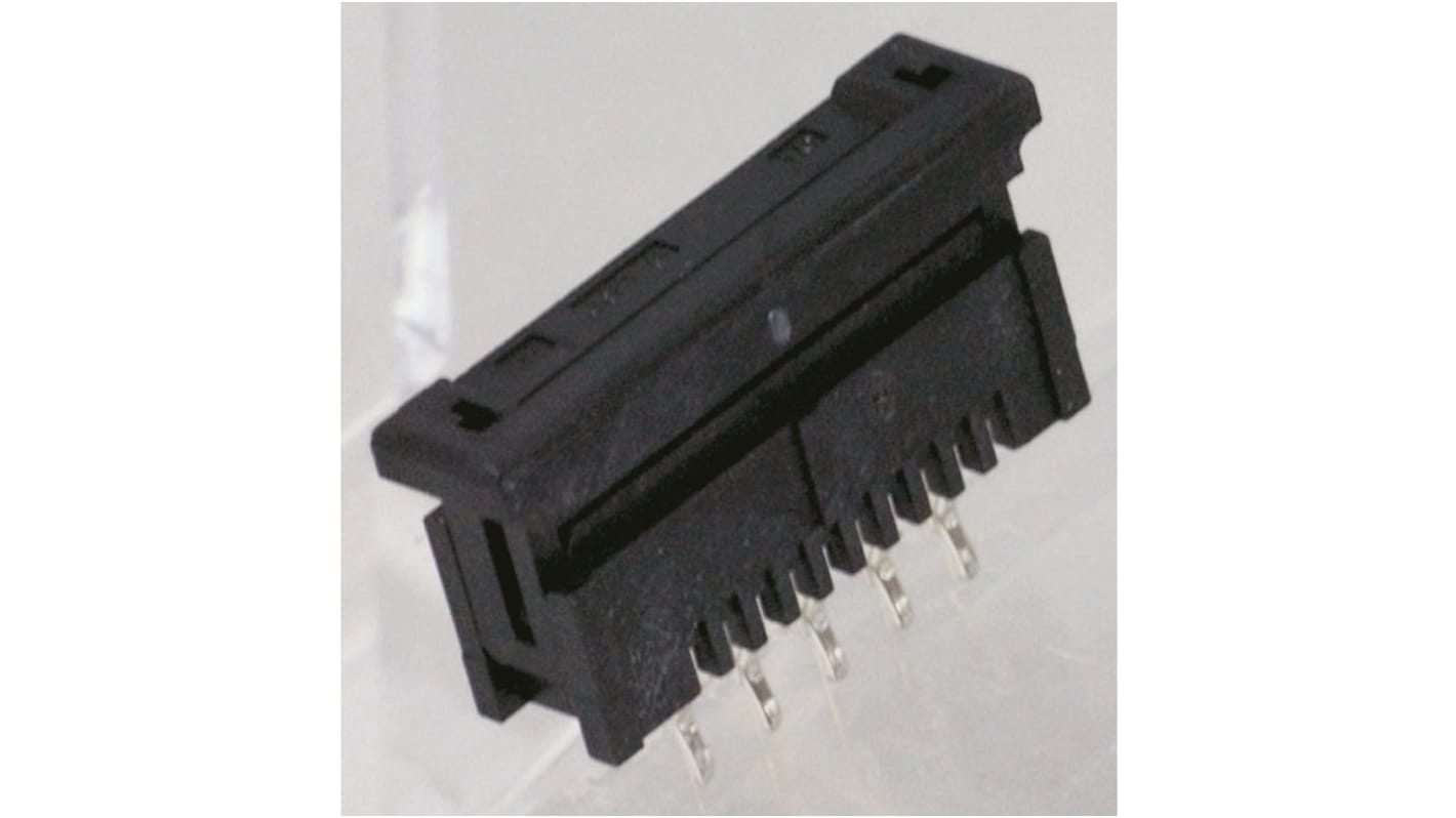 JST 1mm Pitch 10 Way Straight Female FPC Connector