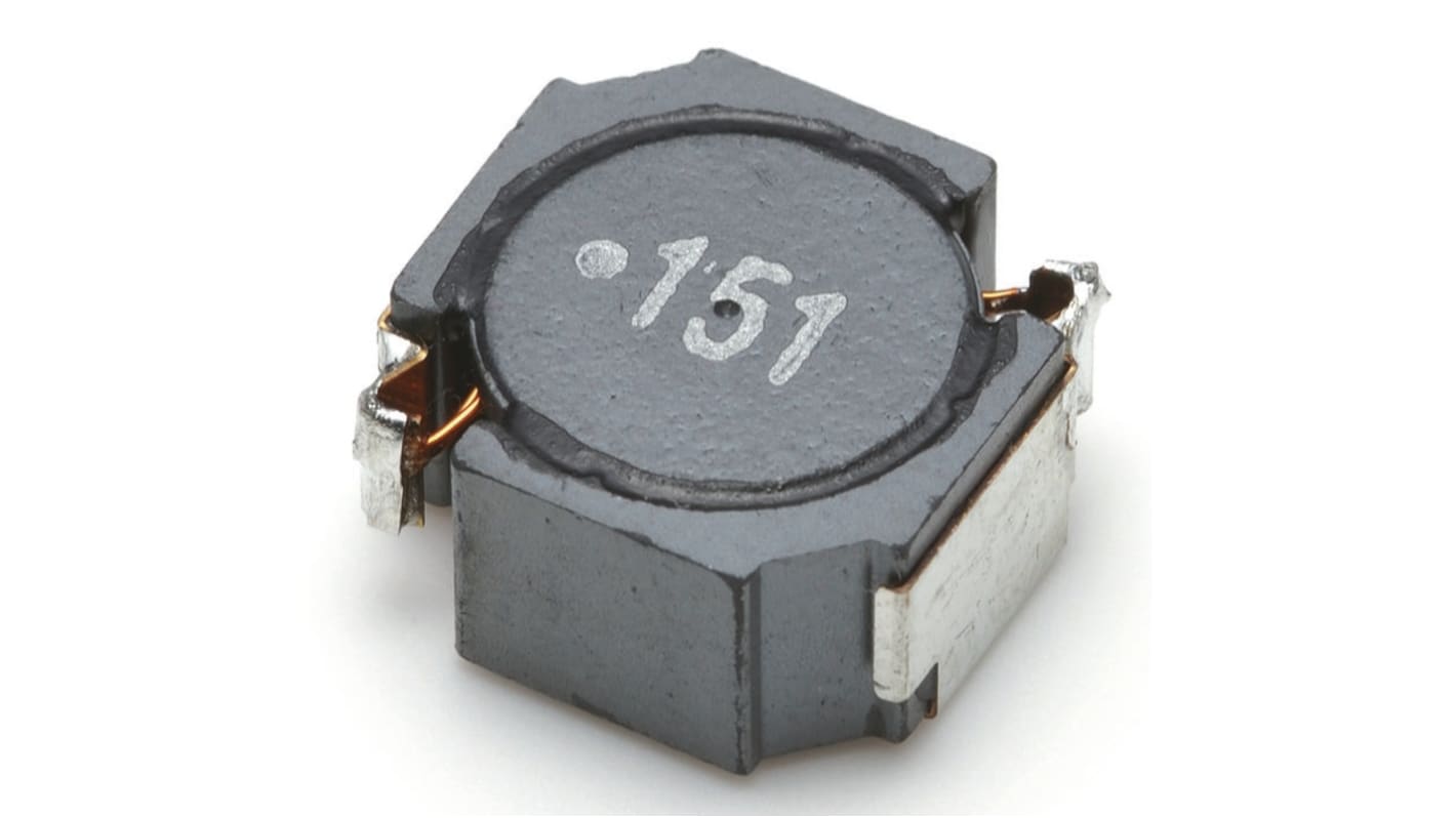 TDK Shielded Wire-wound SMD Inductor 100 μH ±20% Wire-Wound 2A Idc