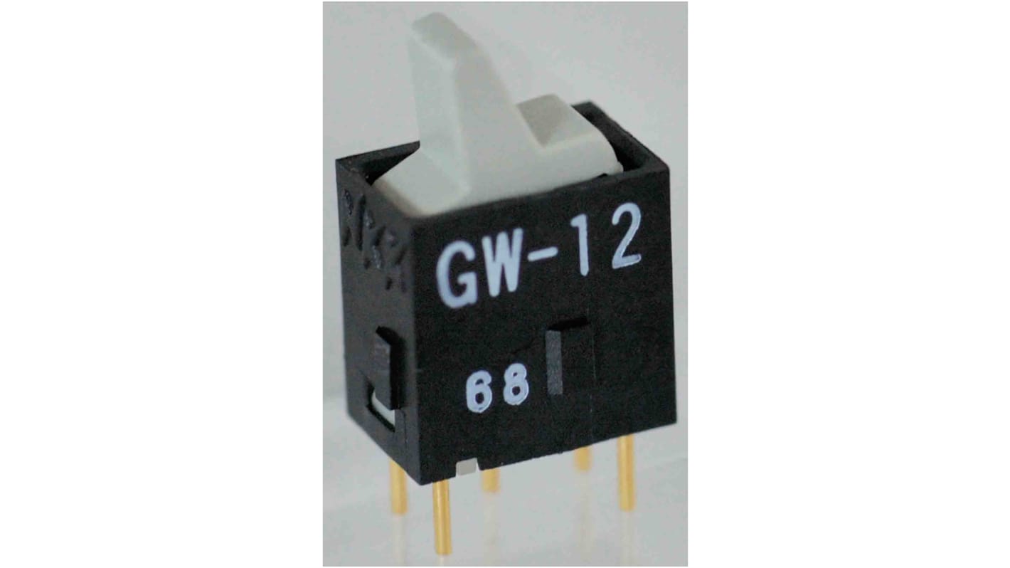 NKK Switches ロッカースイッチ SPDT イルミネーション：なし GW-12LGP