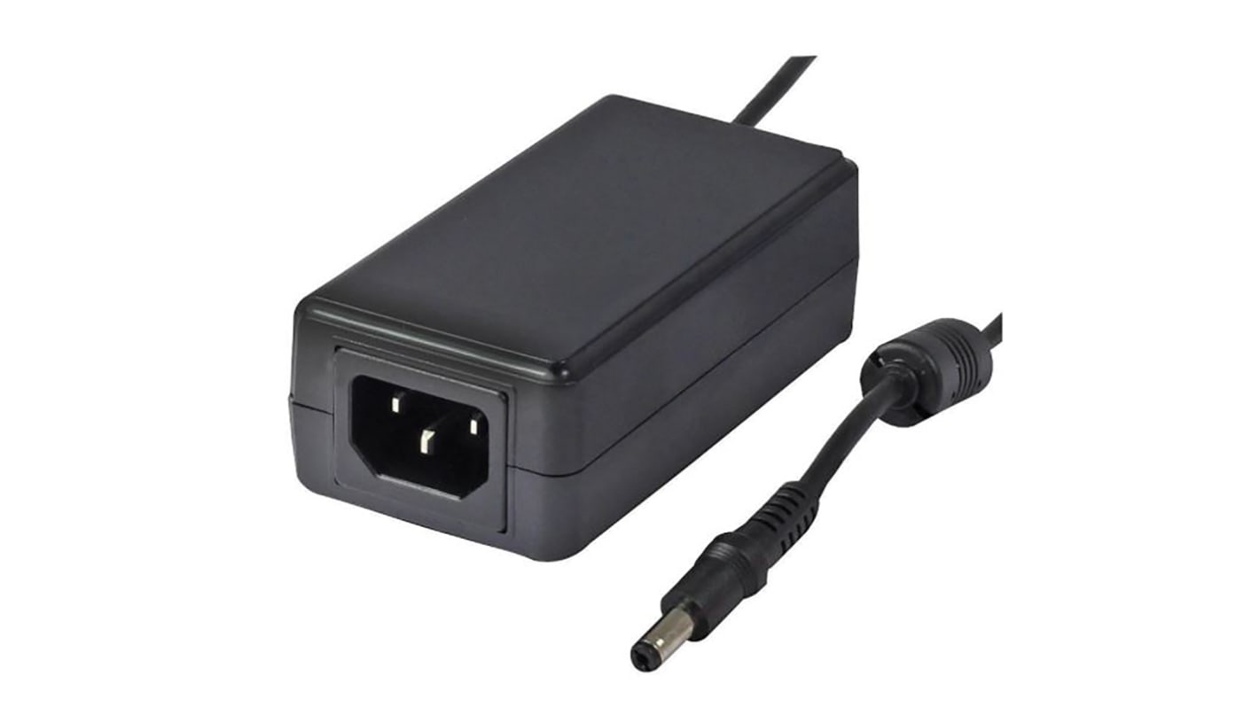 Adaptador AC/DC RS PRO 90 → 264V ac, 6V dc, 1 salida, 0 → 3A, 18W, IEC de 3 pines