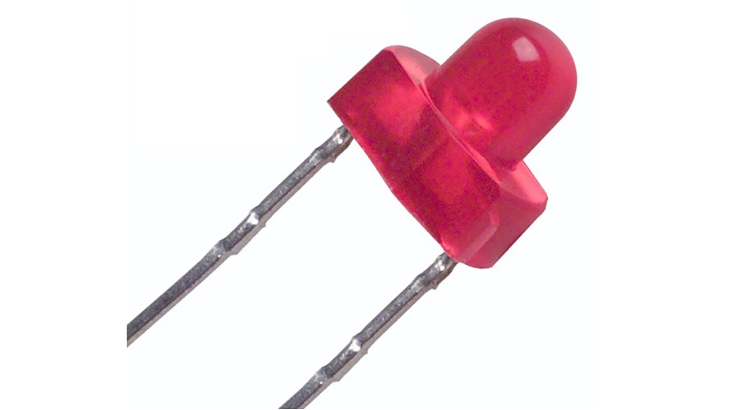 ROHM1.85 V Red LED SLI-325 (W) Through Hole, SLI-325URCT31W