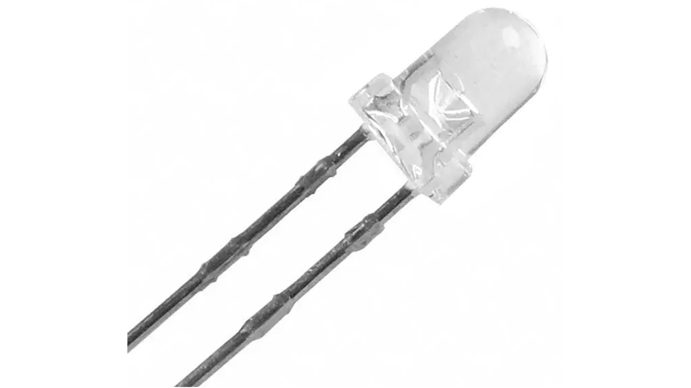 ROHM3.2 V White LED 3mm Through Hole, SLR343WBD2PT3