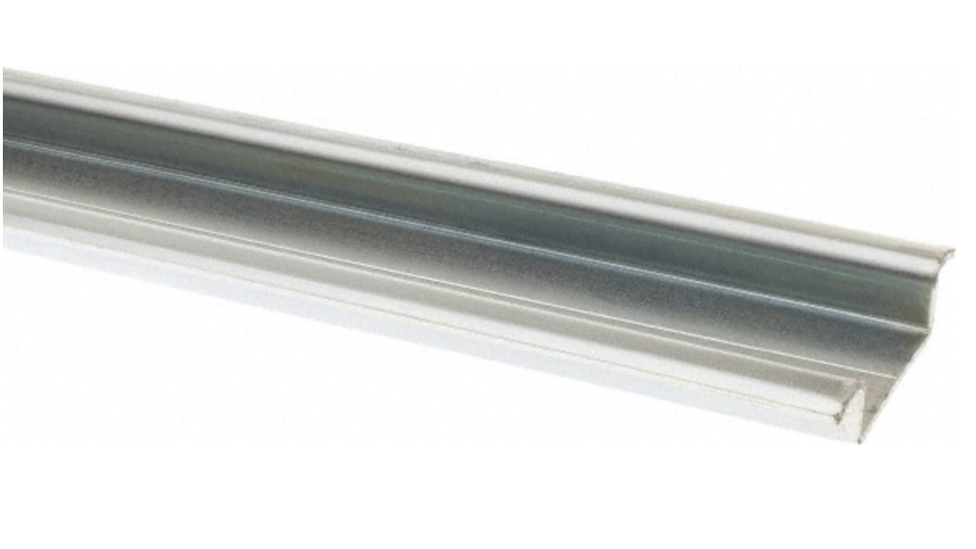 Lišta DIN Hluboký cylindr Neperforované, délka: 2m, šířka: 75mm, výška: 15mm