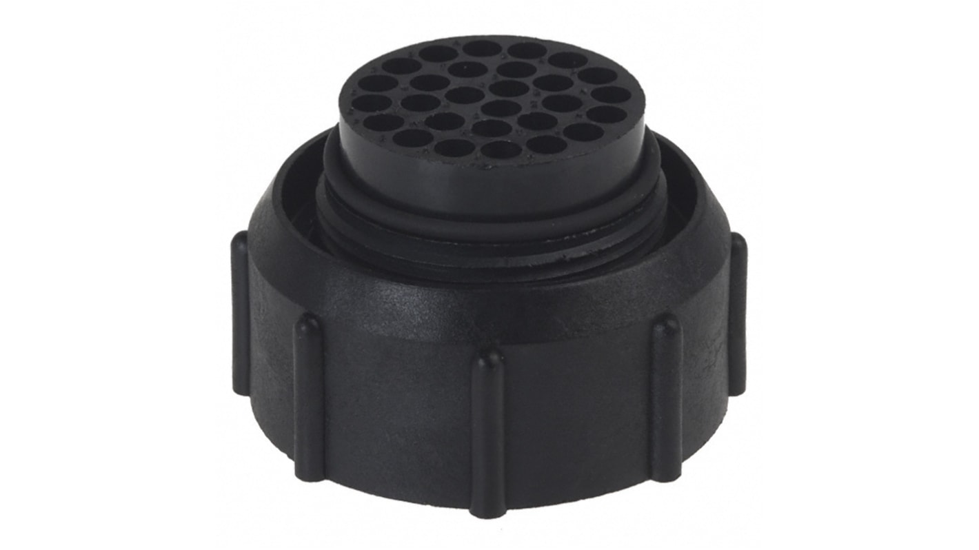 Souriau, UTP 28 Way Cable Mount MIL Spec Circular Connector Plug, Pin Contacts,Shell Size 20, Bayonet Coupling