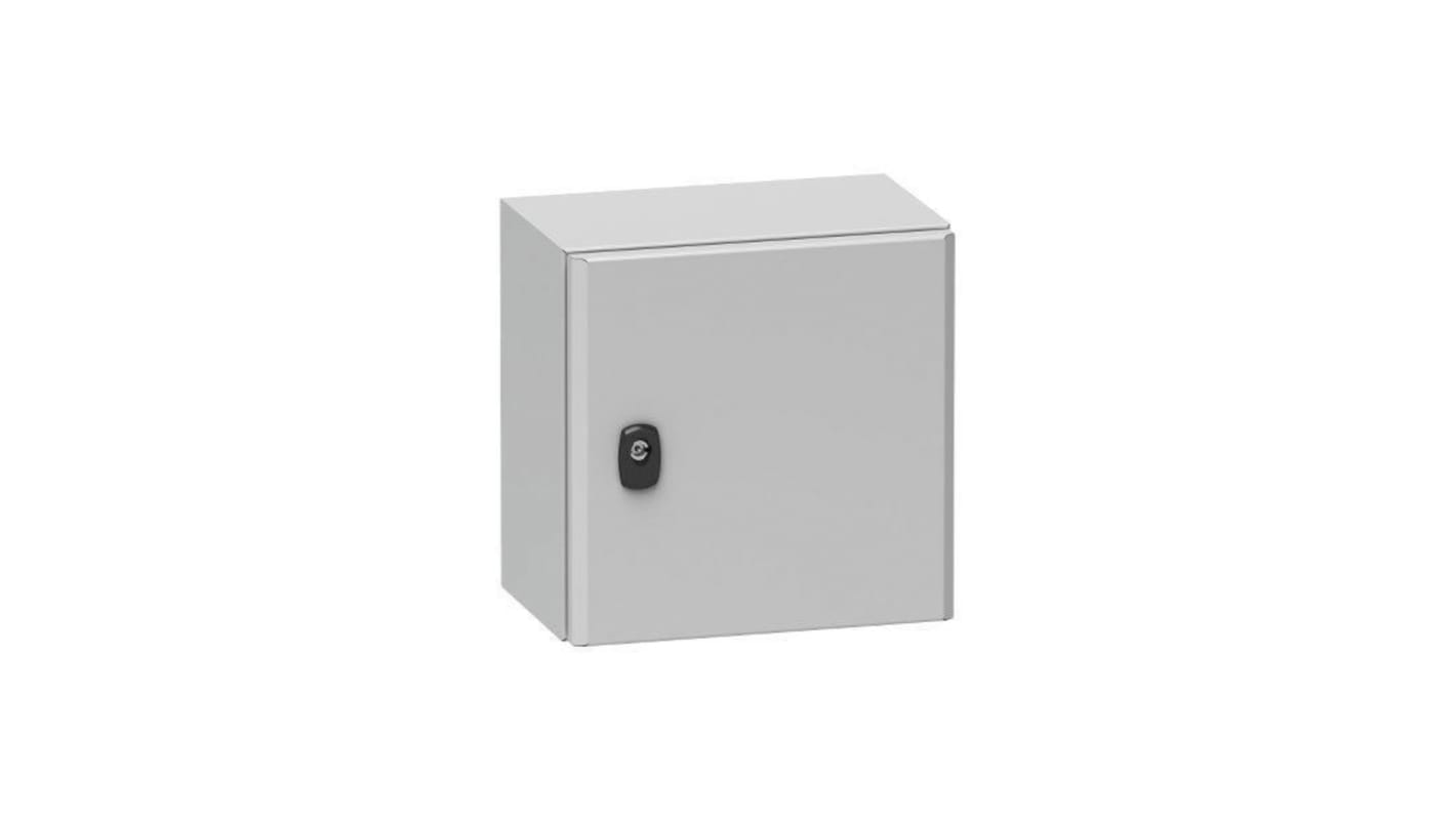 Coffret mural Schneider Electric Spacial S3D en Acier Gris RAL 7035 dim. ext. 300 x 400 x 150mm, IP66