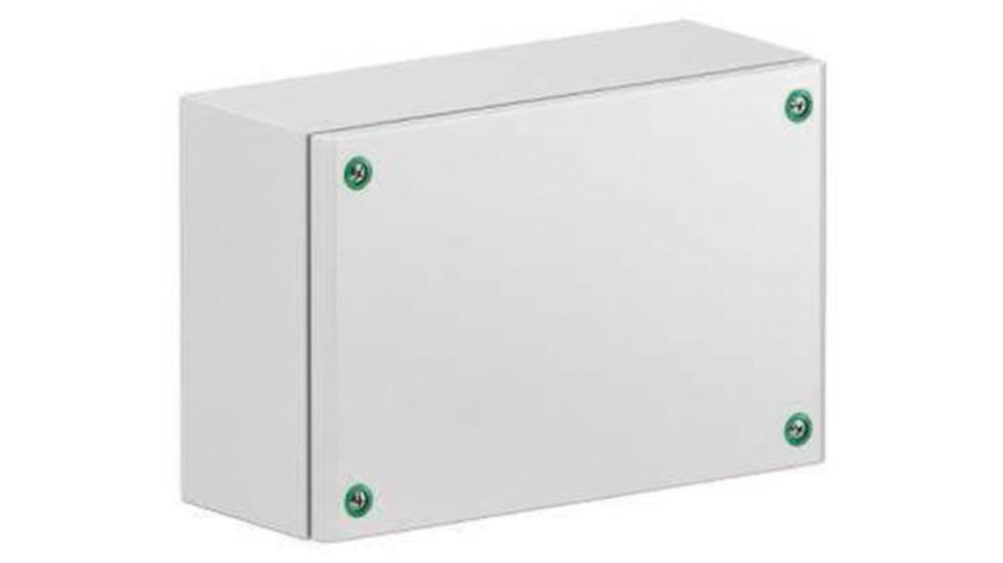 Contenitore a parete con portello Piatta Schneider Electric in Acciaio 300 x 400 x 120mm, col. Grigio, IP66