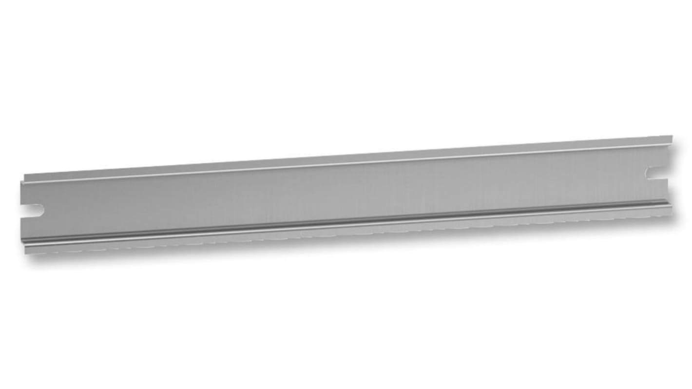Carril DIN Sin perforar de Acero Schneider Electric, dim. 785mm x 35mm x 7.5mm, rail simétrico