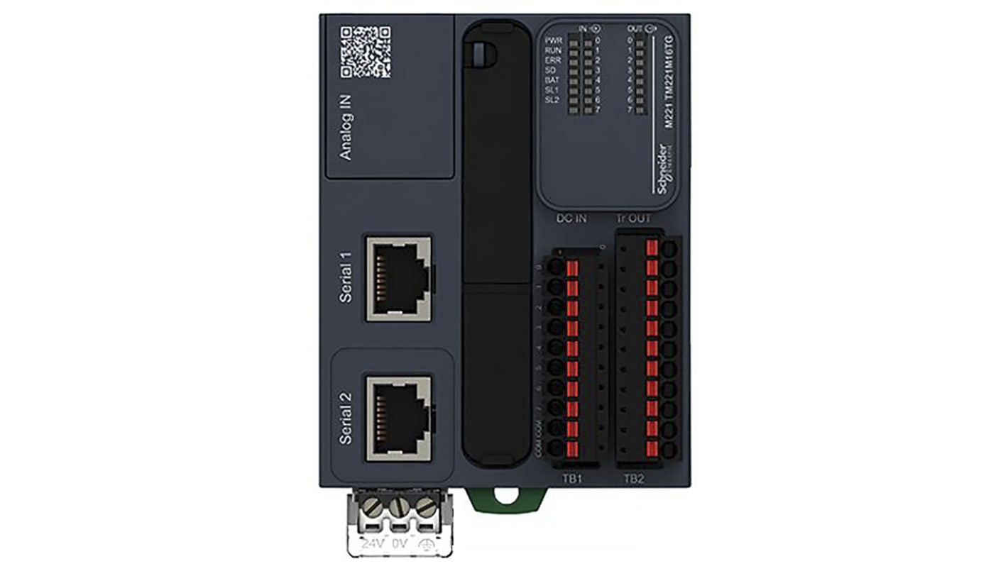 Schneider Electric PLC (CPUユニット)ユニット, シリーズ名：Modicon M221