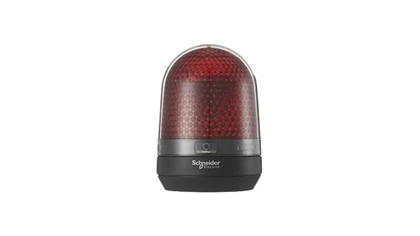 Schneider Electric Harmony XVR, LED, Dreh Signalleuchte Rot, 12 V dc, 24 V dc, Ø 100mm x 139mm