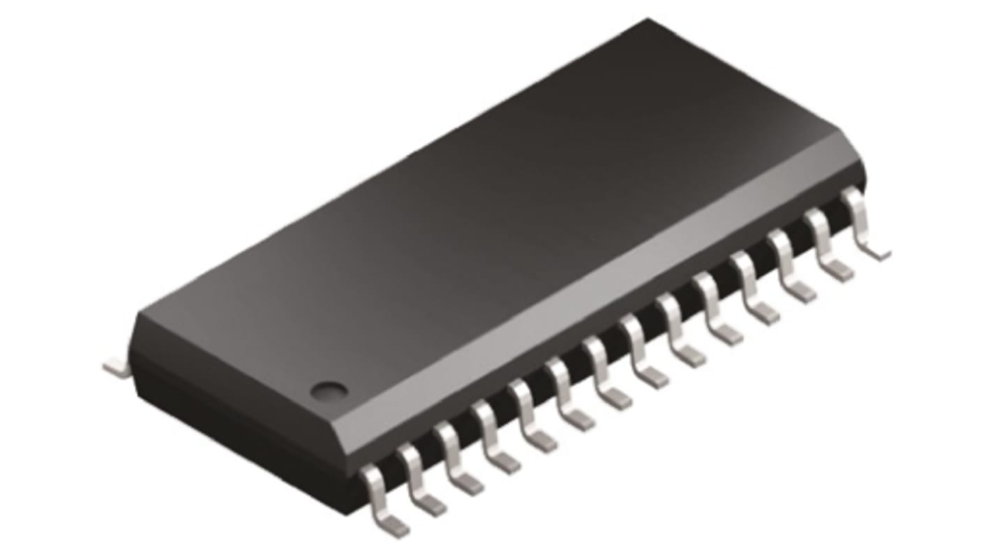 Microcontrolador Microchip PIC16LF1713-I/SO, núcleo PIC de 8bit, RAM 512 B, 32MHZ, SOIC de 28 pines