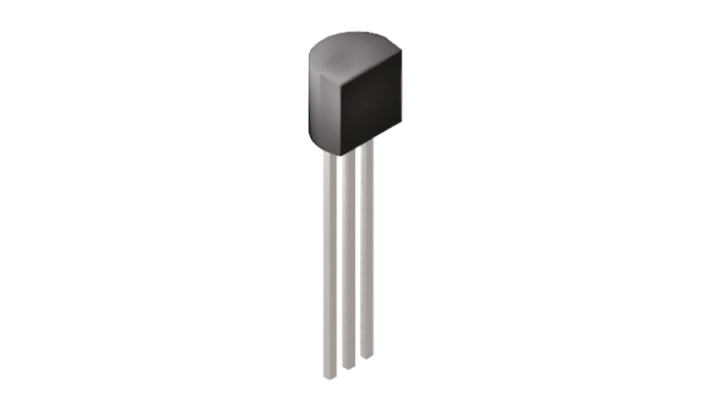 onsemi KSP2907ATA PNP Transistor, -600 mA, -60 V, 3-Pin TO-92