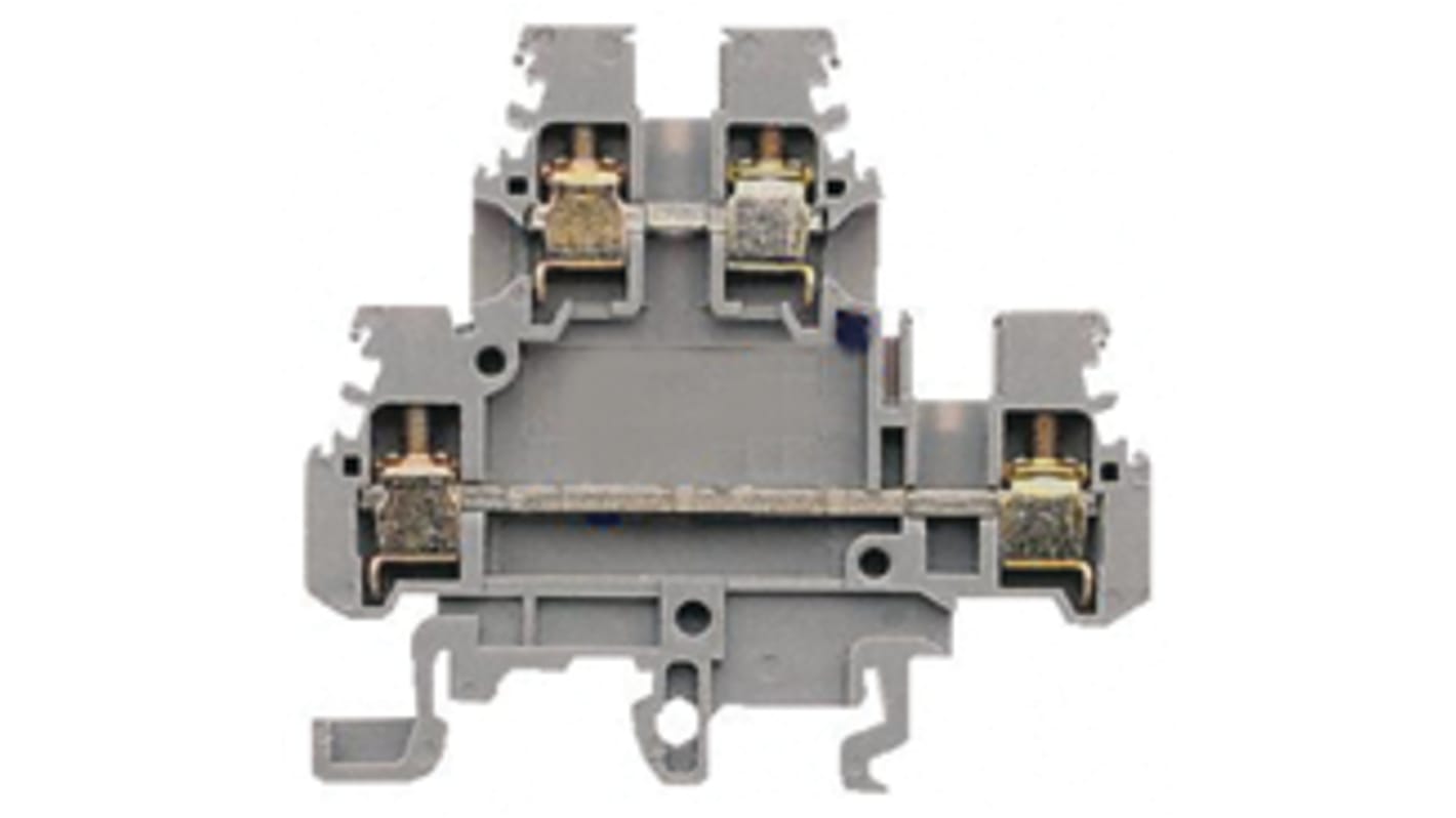 ABB DIN-Schienen Reihenklemme, 2.5 mm² / 26A, Schraubanschluss