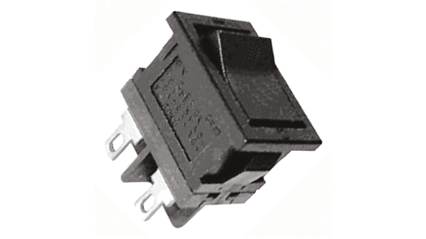 Nidec Components SPDT, On-On Rocker Switch Panel