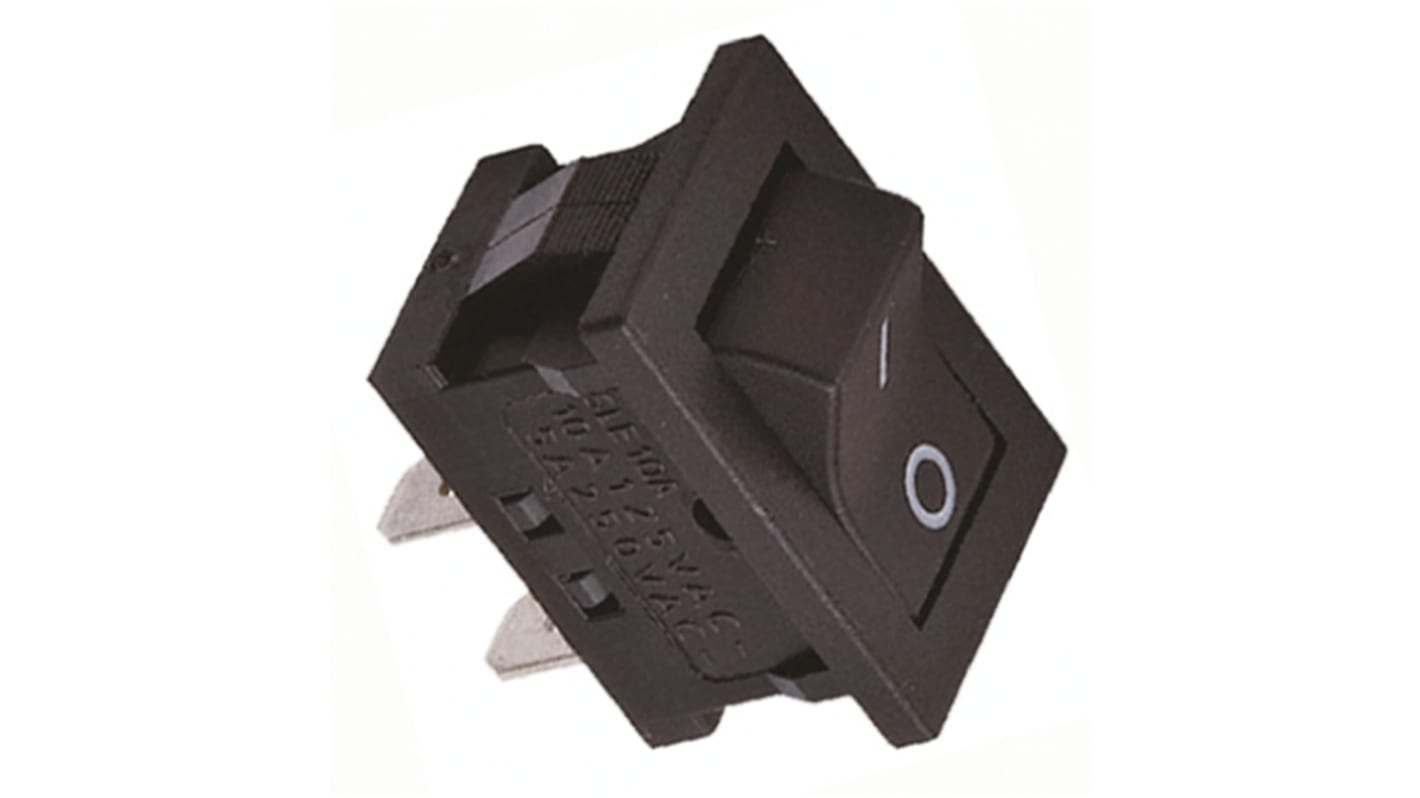 Copal Electronics ロッカースイッチ SPST カットアウト幅：12.9mm SLE6A5-9