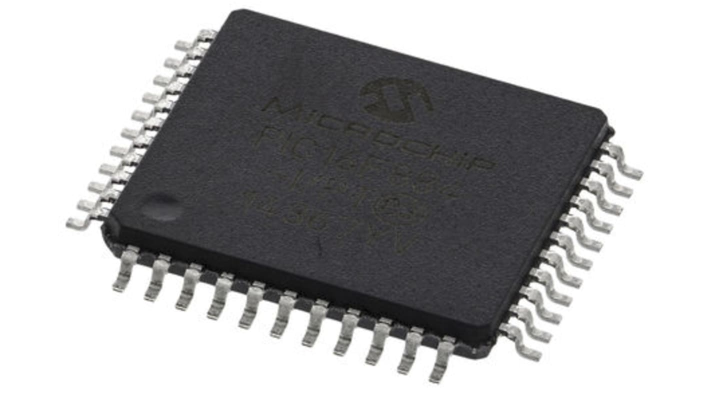 Microchip PIC16F884-I/PT, 8bit PIC Microcontroller, PIC16F, 20MHz, 4096 words Flash, 44-Pin TQFP