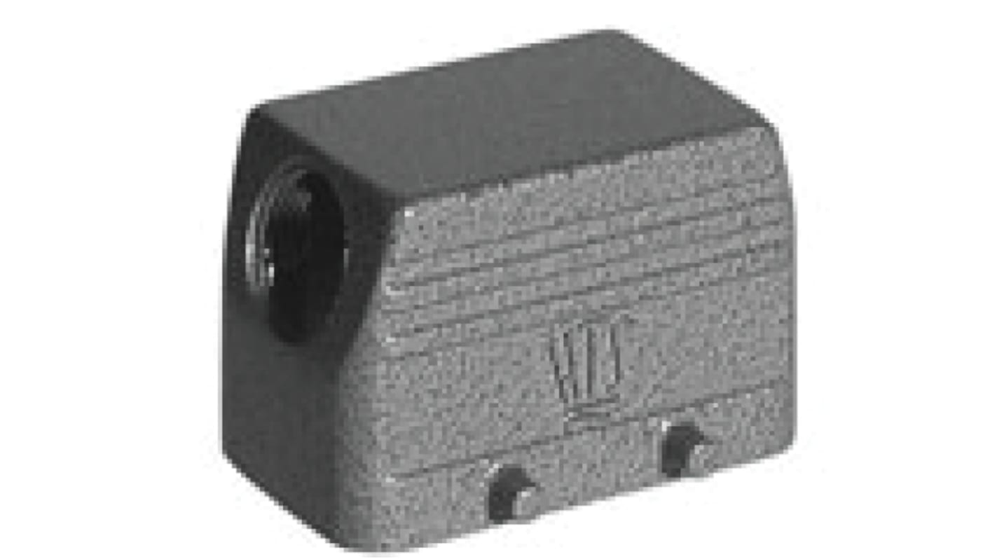 Carcasa para conector industrial TE Connectivity serie HB tamaño 4, con rosca M25