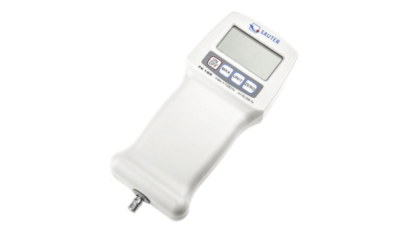 Sauter FK 100 Force Gauge 1000Hz, Range 100N, Resolution 0.05 N RS