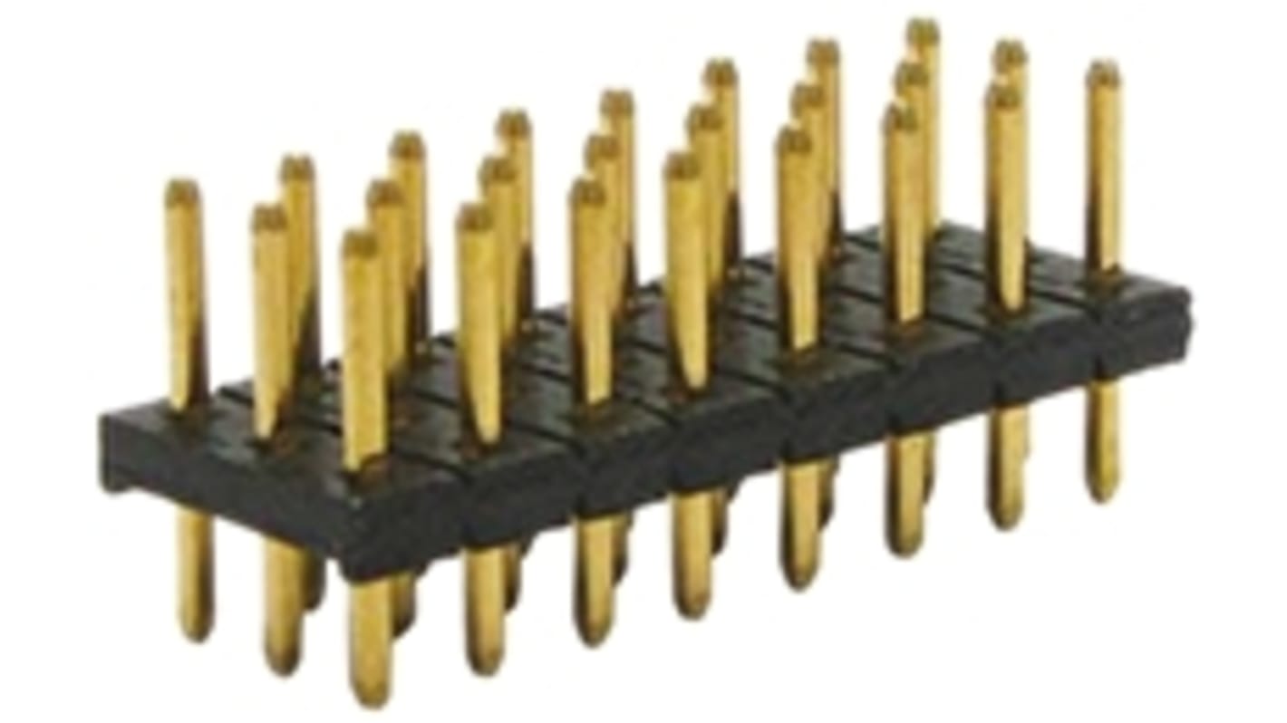 Omron 基板接続用ピンヘッダ 24極 2.54mm 3列 XJ8D-2411