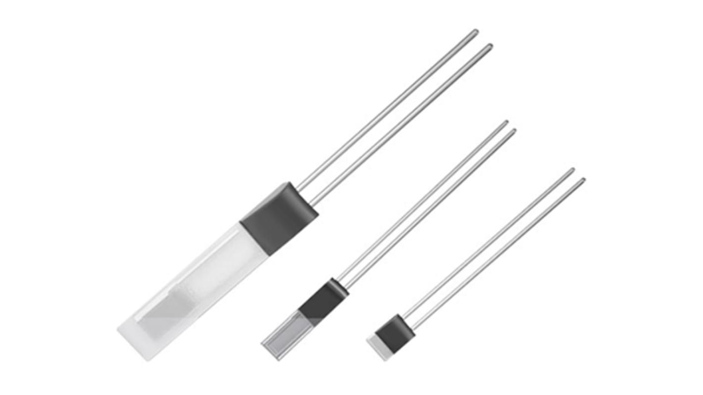 TE Connectivity PT1000 RTD Sensor, 2mm Dia, 5mm Long, Chip, ±0.3 °C +600°C Max