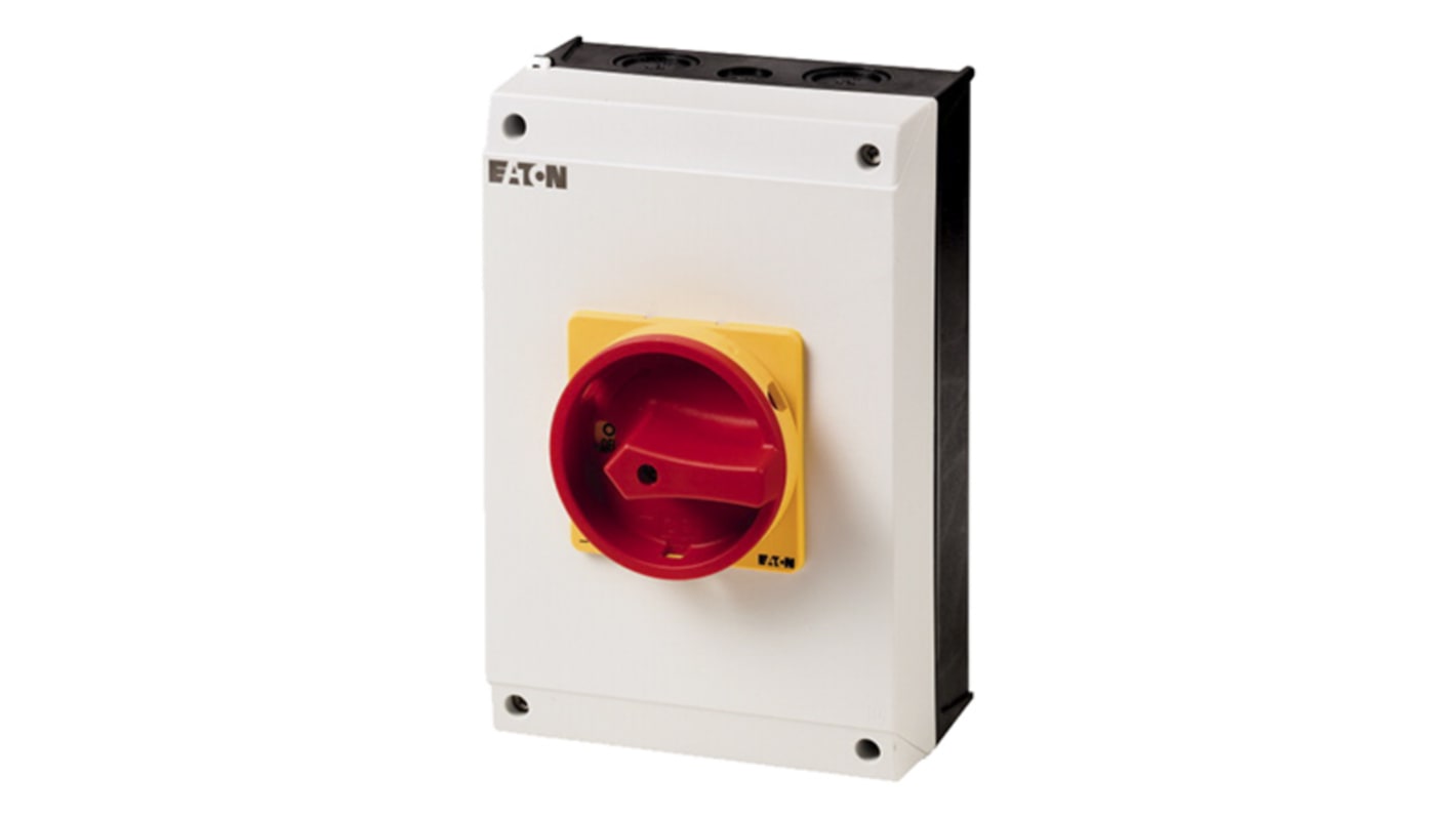 Interruptor seccionador, 3P, 3 NA, Corriente 63A, Potencia 37kW, IP65