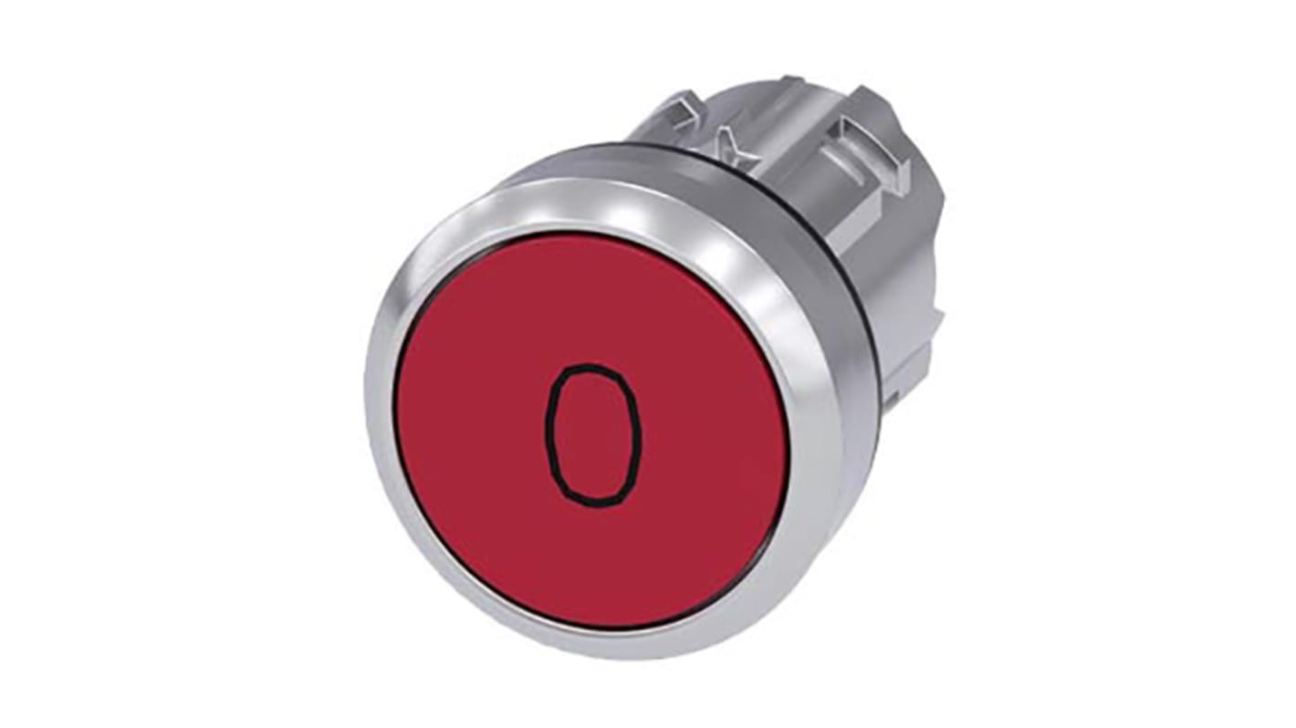 Attuatore pulsante tipo Instabile 3SU1050-0AB20-0AD0 Siemens serie SIRIUS ACT, Rosso