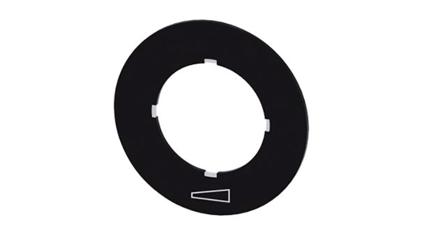 Siemens Labeling Plate for Use with Potentiometer