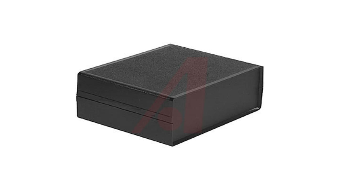 Pactec CM Series Black ABS Desktop Enclosure, 205.44 x 158.74 x 63.5mm