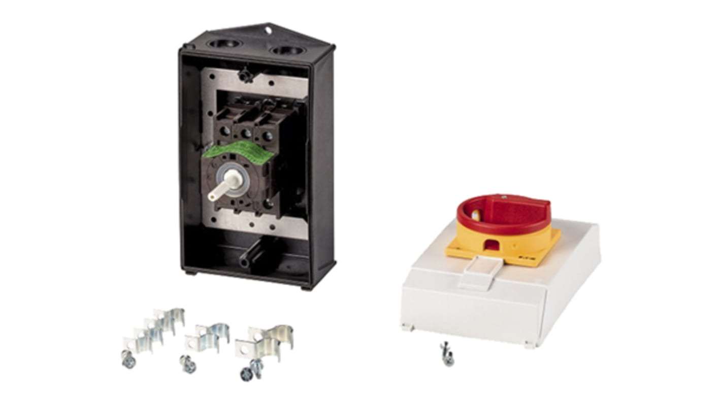 Interruptor seccionador, 3P, Corriente 20A, Potencia 6kW, IP65