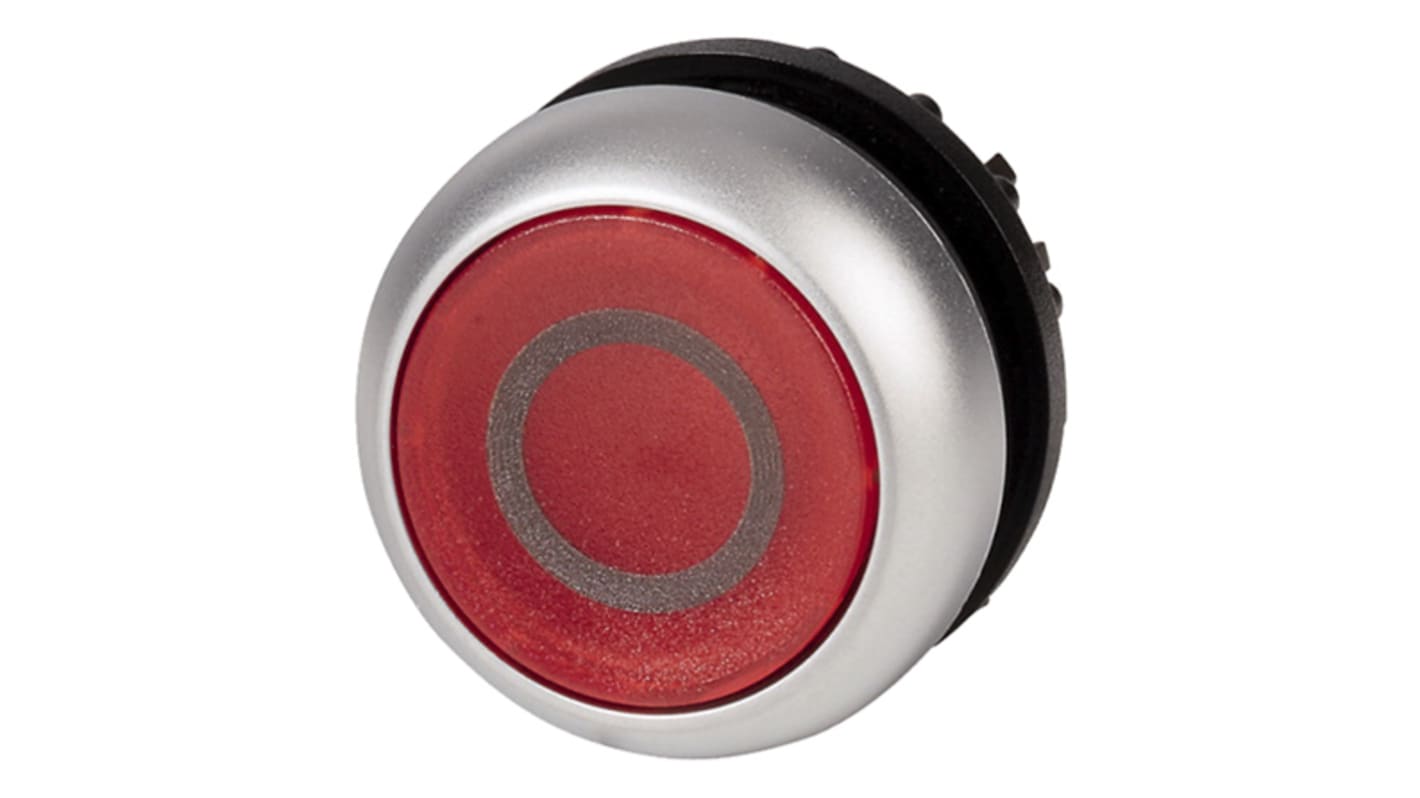 Eaton RMQ Titan M22 Series Red Illuminated Momentary Push Button, 22mm Cutout, IP67