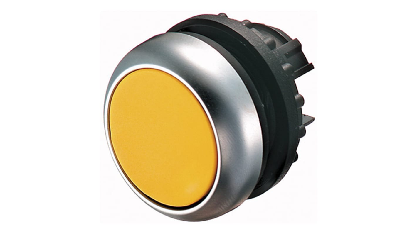 Bouton-poussoir Eaton, RMQ Titan M22 Jaune, Ø découpe 22mm, Maintenu