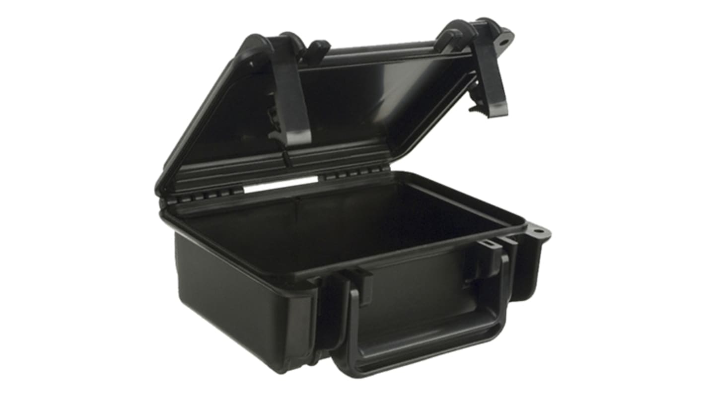 Maleta de transporte Serpac SE de PP Negro, dim. ext. 99 x 223.5 x 190.5mm, sin ruedas, 657g