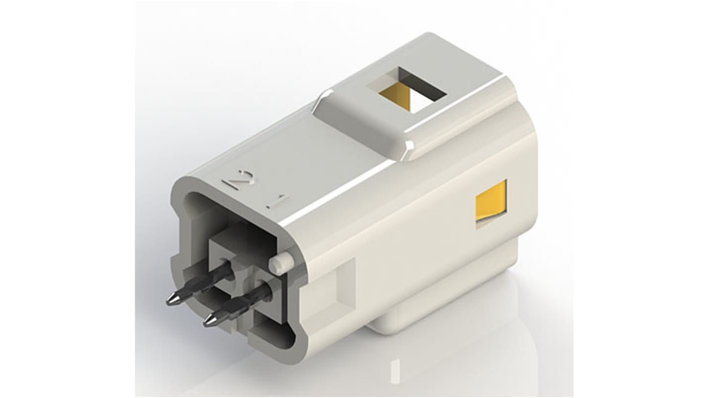 560-002-420-101 | EDAC Compact Power Connector PCB Mount Plug, 2P ...