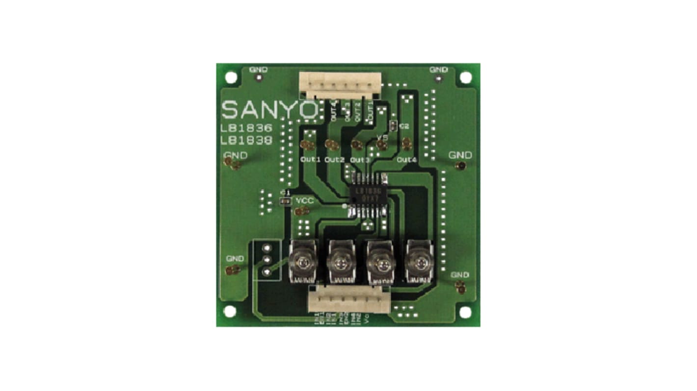 onsemi LB1836M Entwicklungsbausatz Spannungsregler Motortreiber