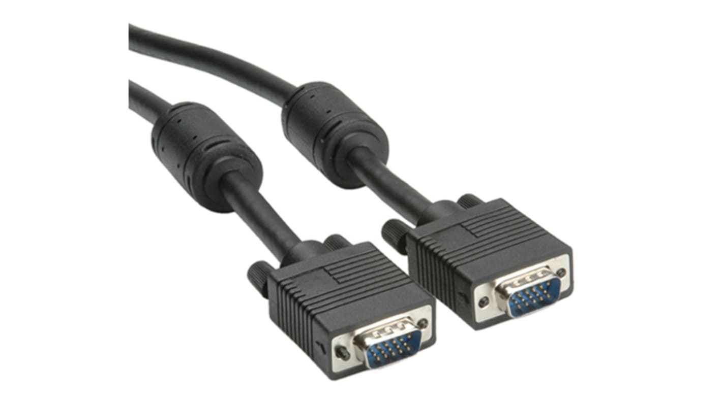 Roline Male VGA to Male VGA Cable, 10m