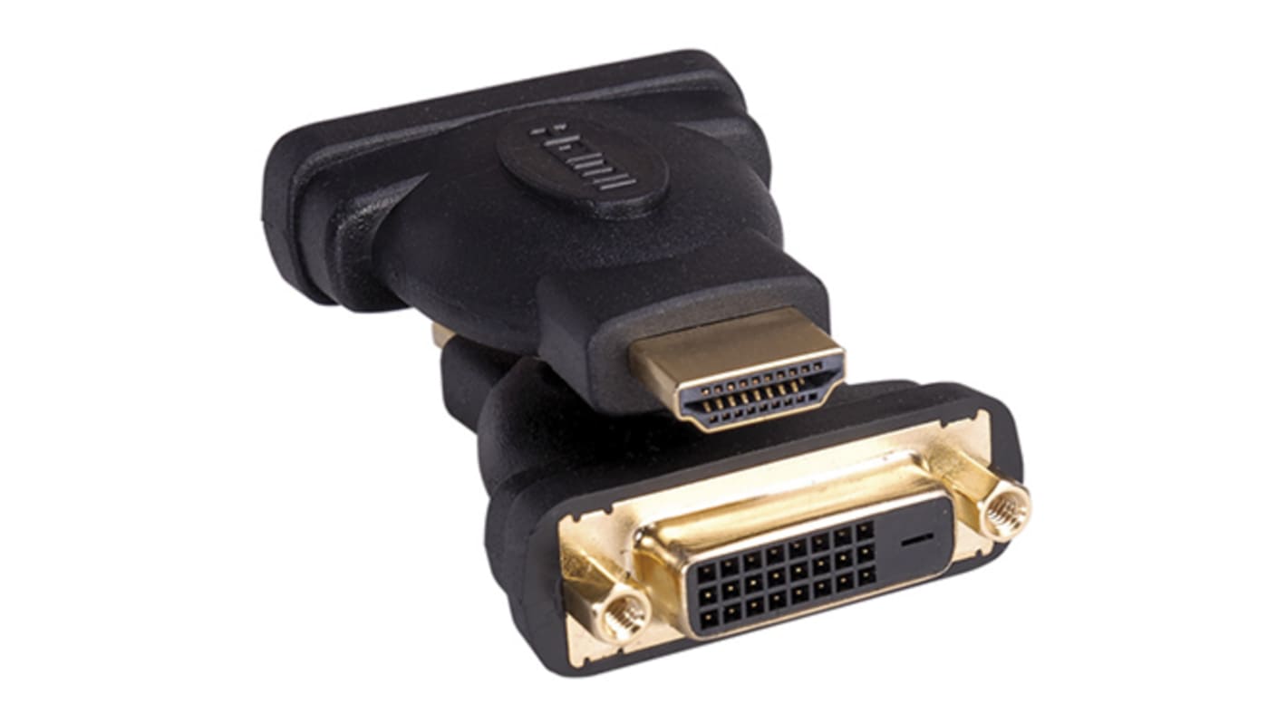 Adaptateur audio et vidéo Roline, DVI-D Femelle vers HDMI Mâle