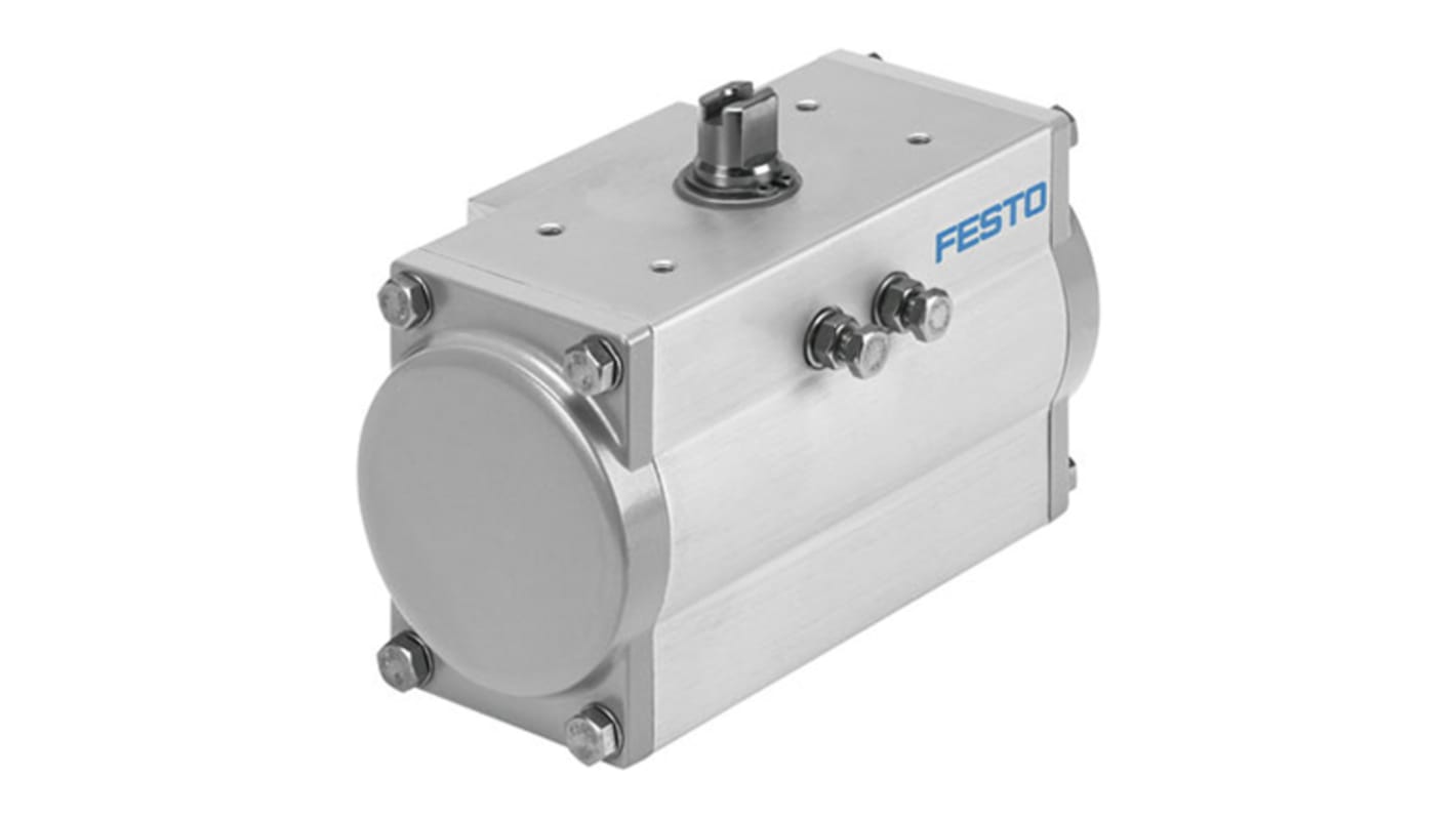 DFPD300RP90RDF0710 Festo 8 bar Double Action Pneumatic Rotary Actuator, 90° Rotary Angle RS