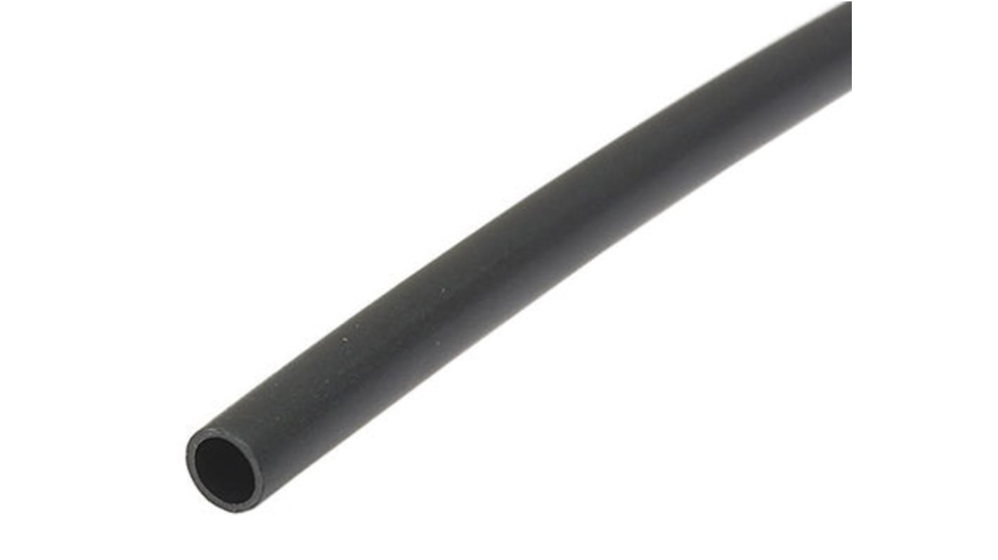 TE Connectivity Adhesive Lined Heat Shrink Tubing, Black 16mm Sleeve Dia. x 1.2m Length 4:1 Ratio, DWFR Series