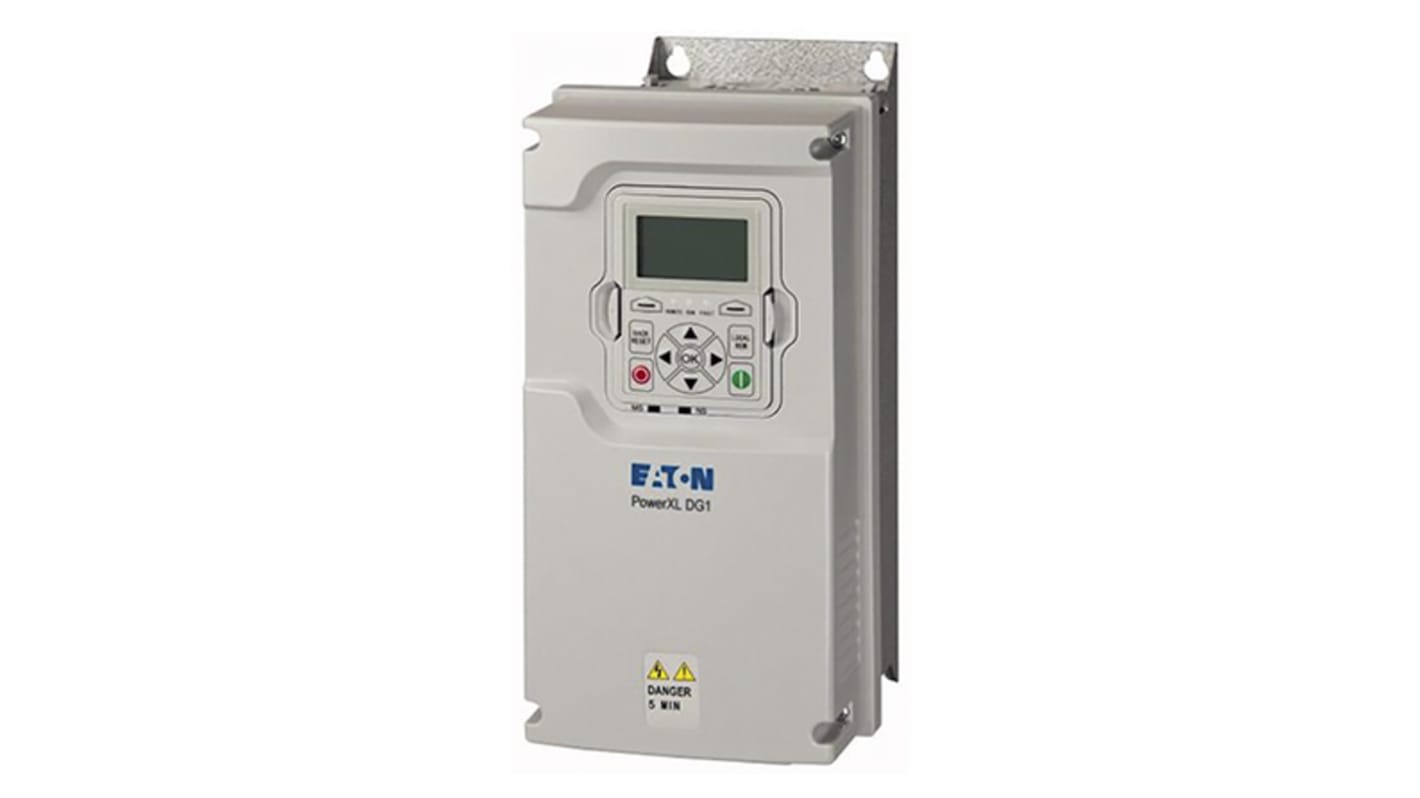 Inverter Eaton, 1,1 kW, 400 V c.a., 3 fasi, 0 → 400Hz