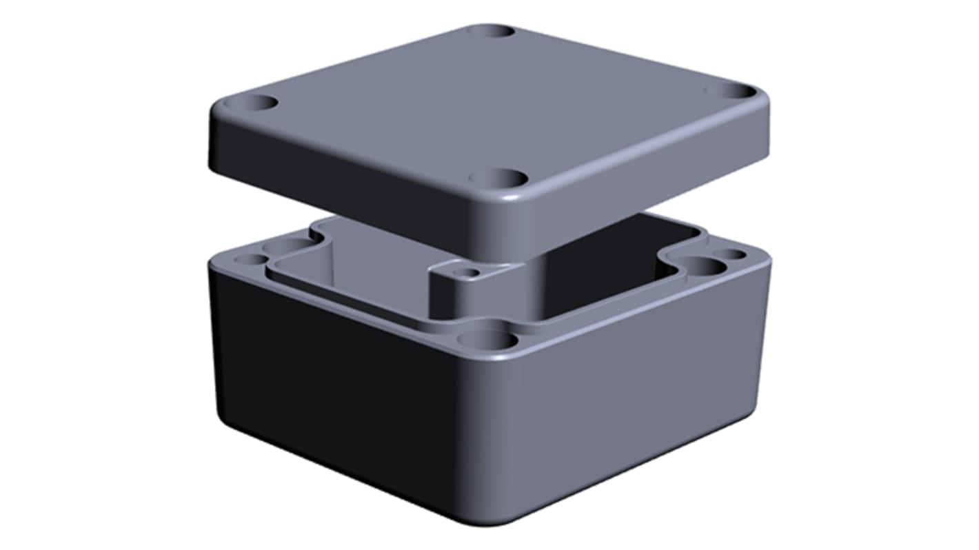 Caja RS PRO de Aluminio, 34 x 58 x 64mm, IP65, IP66, IP67, IP68, , ATEX, IECEx