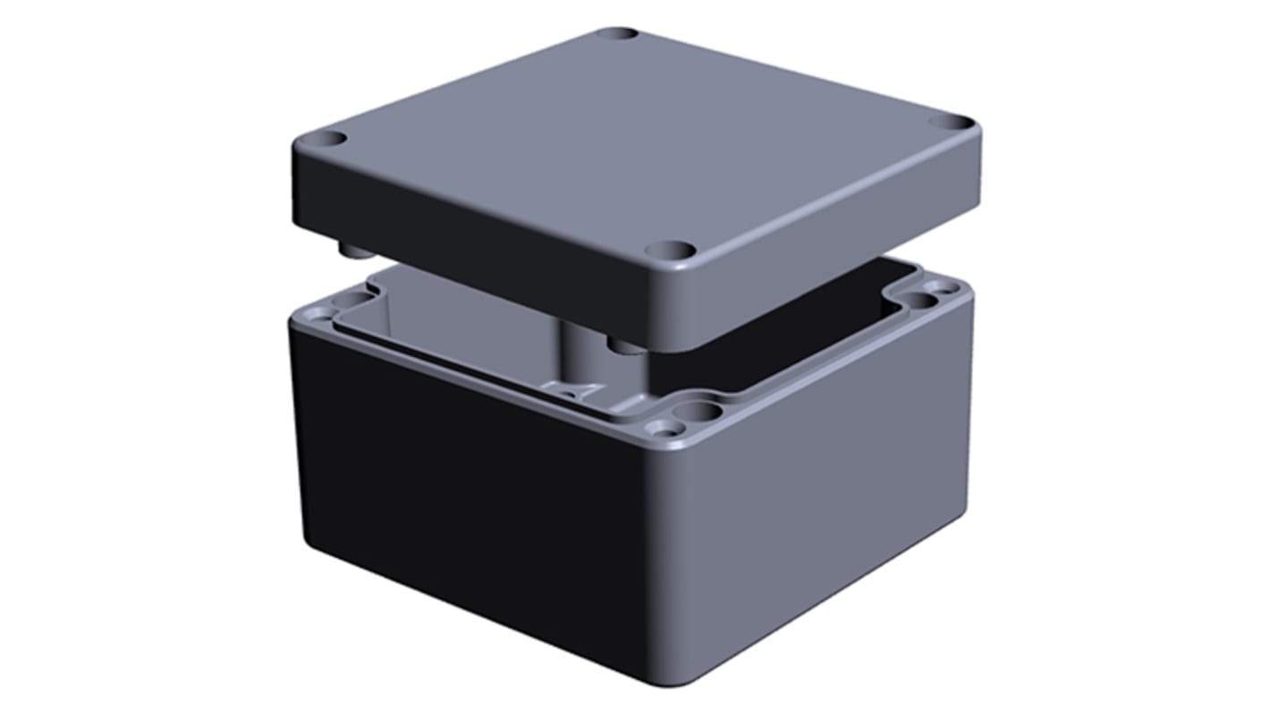 Caja RS PRO de Aluminio, 81 x 122 x 120mm, IP66, , ATEX, IECEx